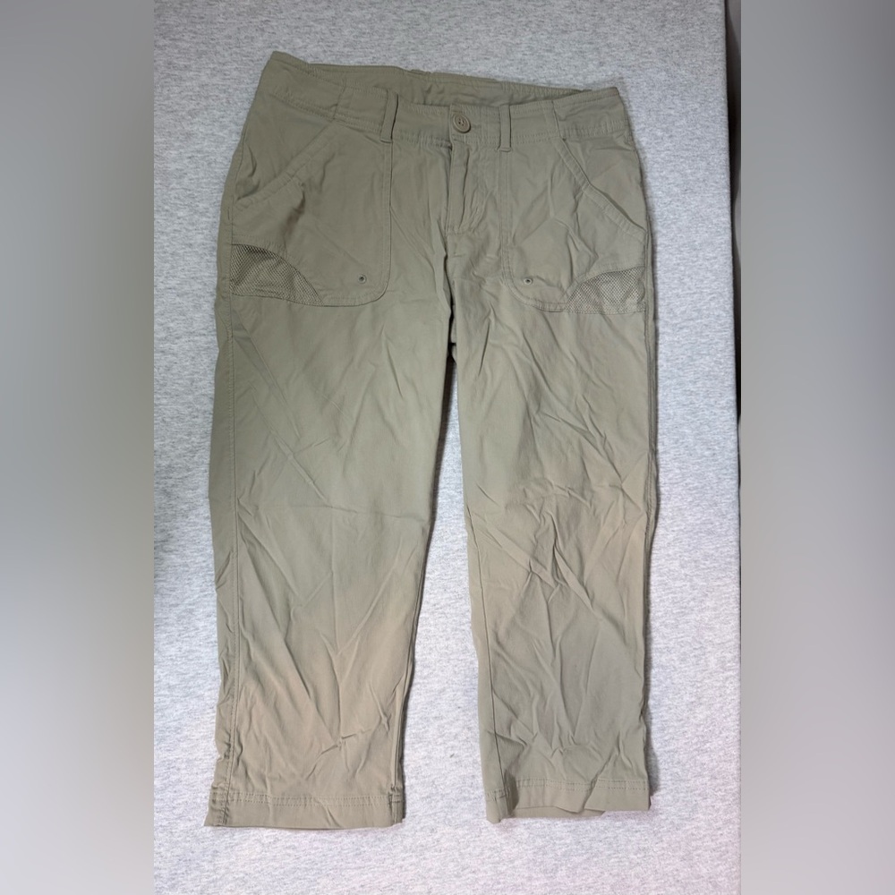 Columbia PFG Women’s Hiking Capris – Khaki 🏞️👖
